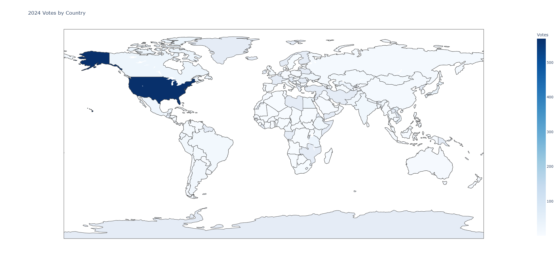 2024 Votes in TESOL 2025 Election